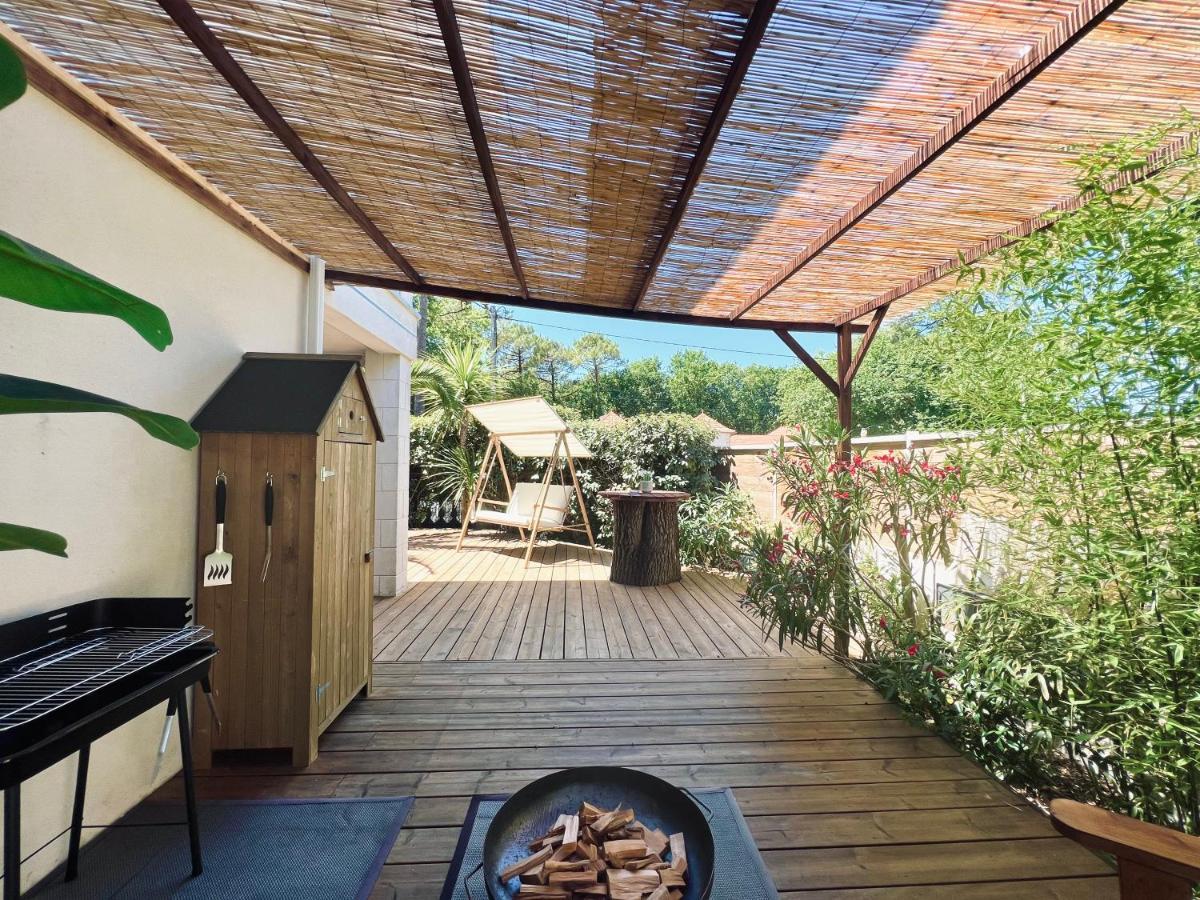 Lanton Plage - Appartement 6 Pers. Terrasse Zewnętrze zdjęcie